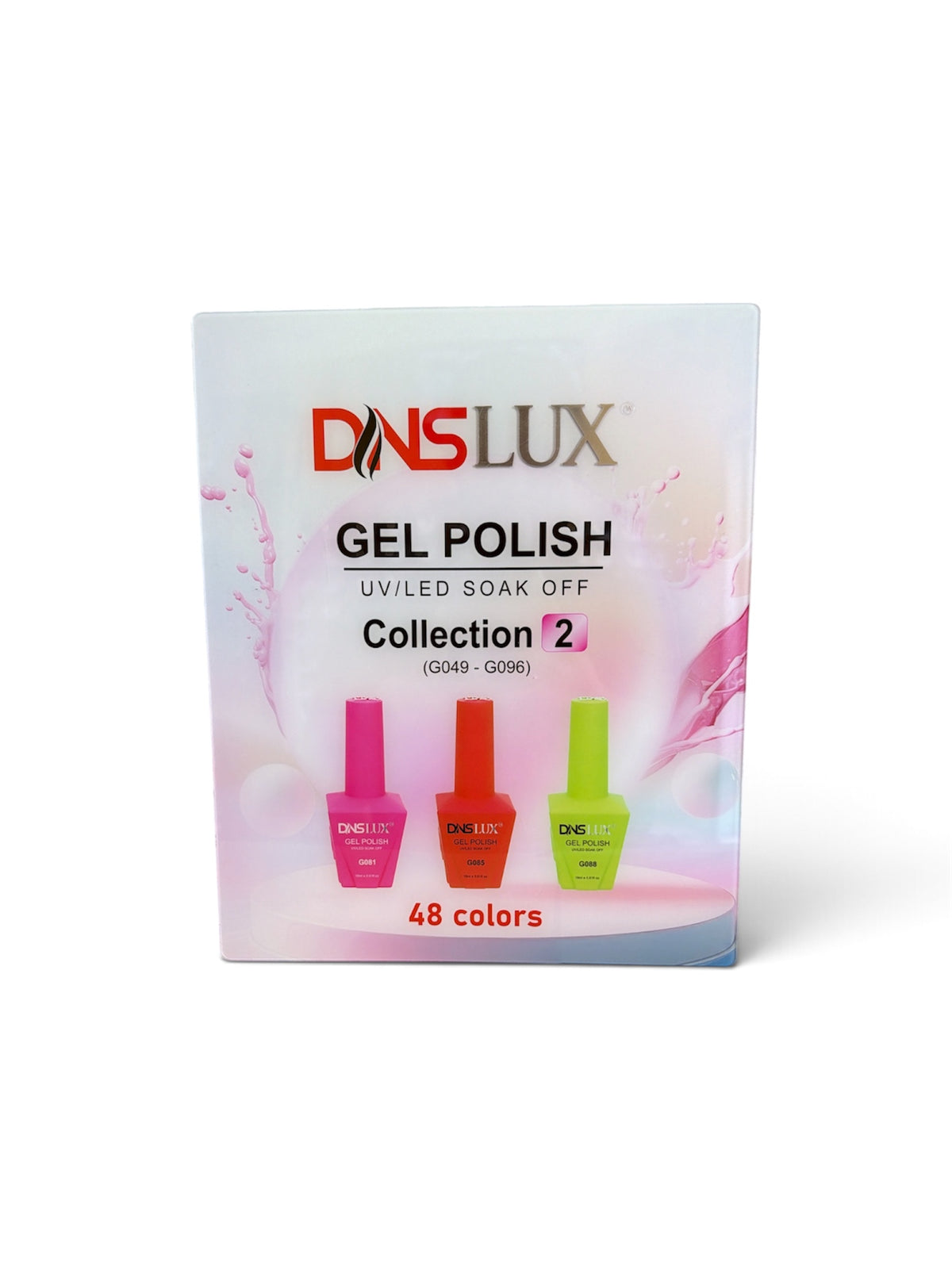 DNS Gel Polish Collection (Gel only, No Lacquer/Regular). Free 1 Color Book