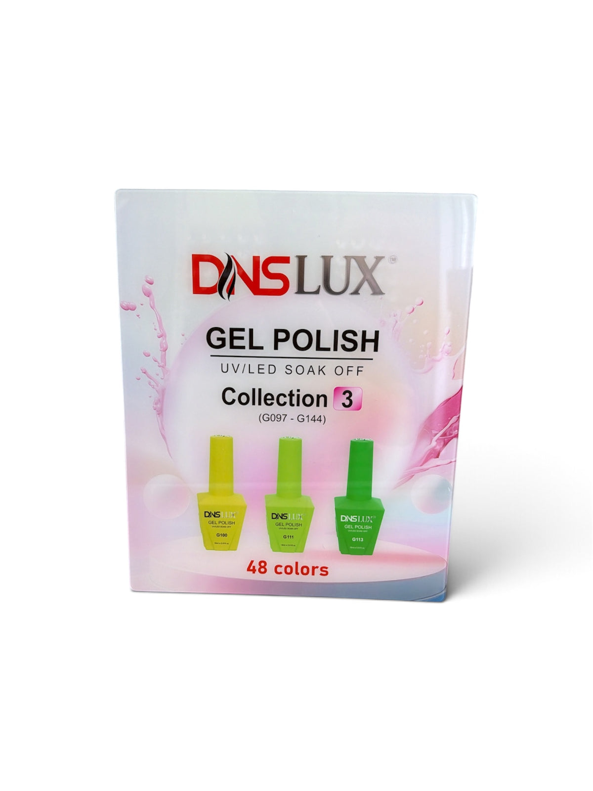 DNS Gel Polish Collection (Gel only, No Lacquer/Regular). Free 1 Color Book