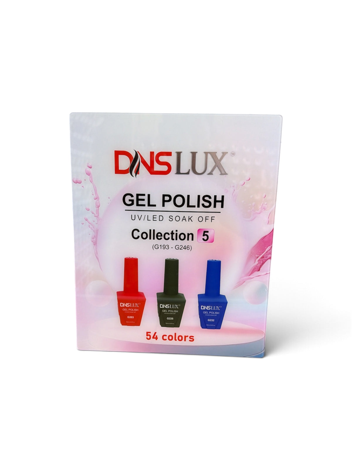 DNS Gel Polish Collection (Gel only, No Lacquer/Regular). Free 1 Color Book