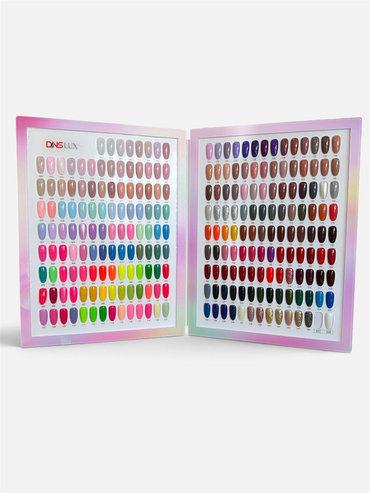 DNS Gel Polish Collection (Gel only, No Lacquer/Regular). Free 1 Color Book