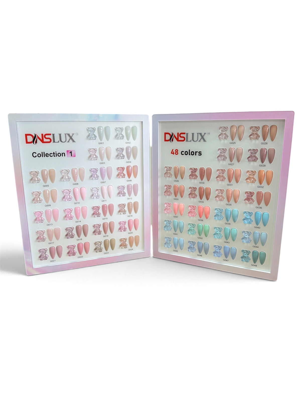 DNS Gel Polish Collection (Gel only, No Lacquer/Regular). Free 1 Color Book