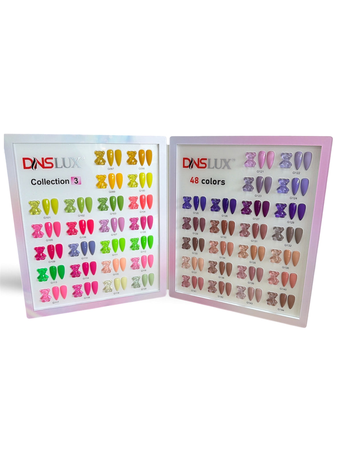 DNS Gel Polish Collection (Gel only, No Lacquer/Regular). Free 1 Color Book