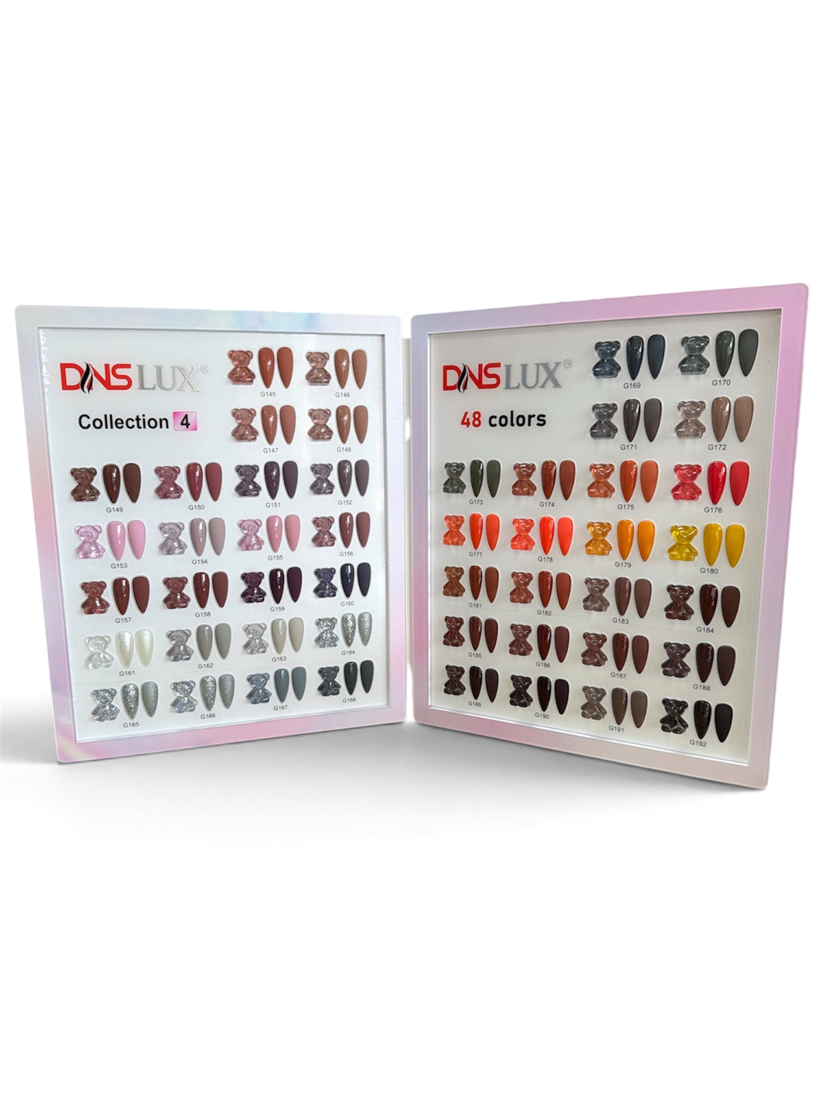 DNS Gel Polish Collection (Gel only, No Lacquer/Regular). Free 1 Color Book