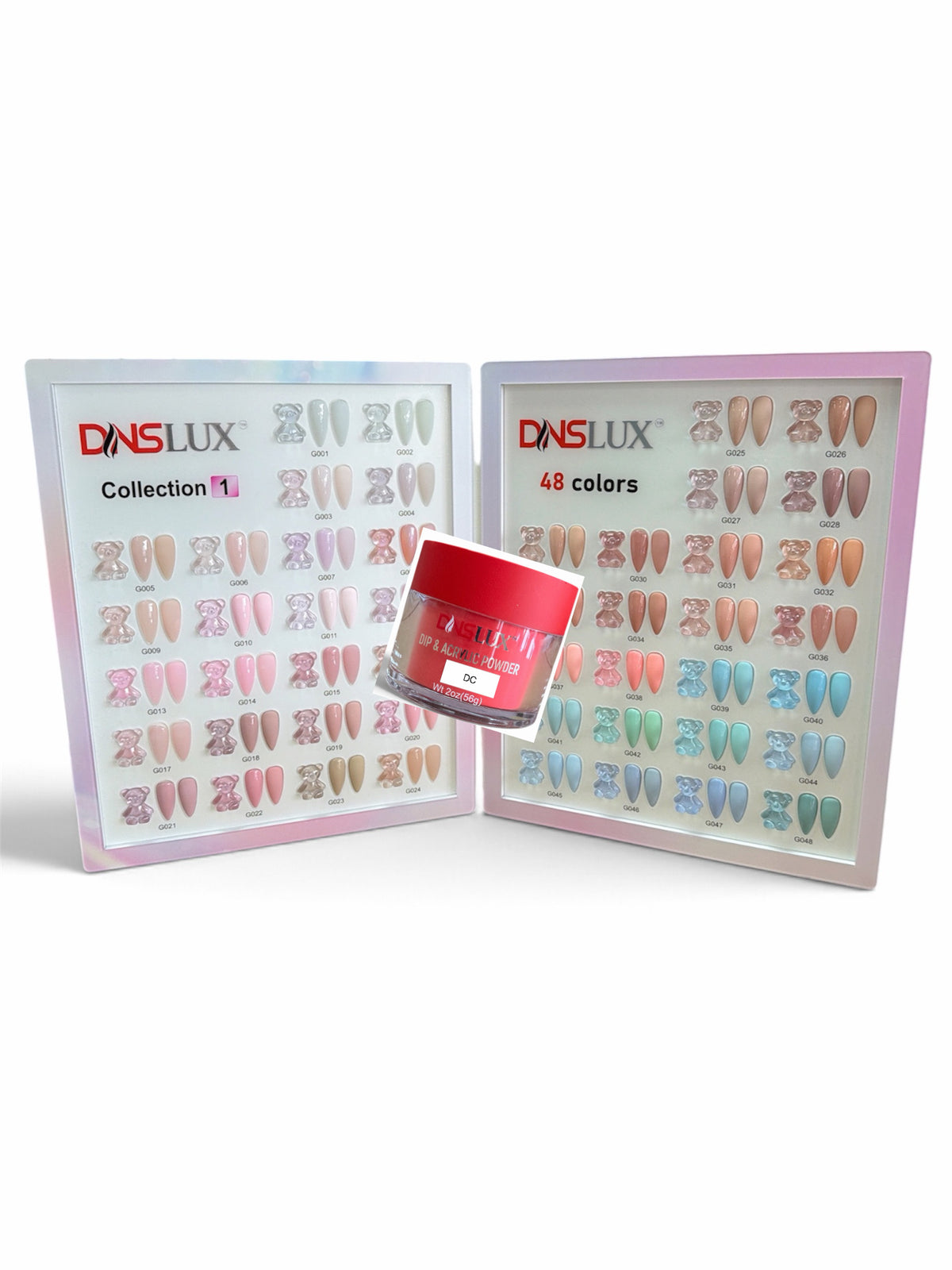 DNS Powder Collection (Acrylic-Dipping). Free 1 Color Book