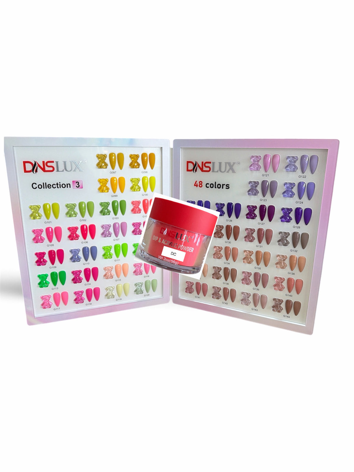 DNS Powder Collection (Acrylic-Dipping). Free 1 Color Book