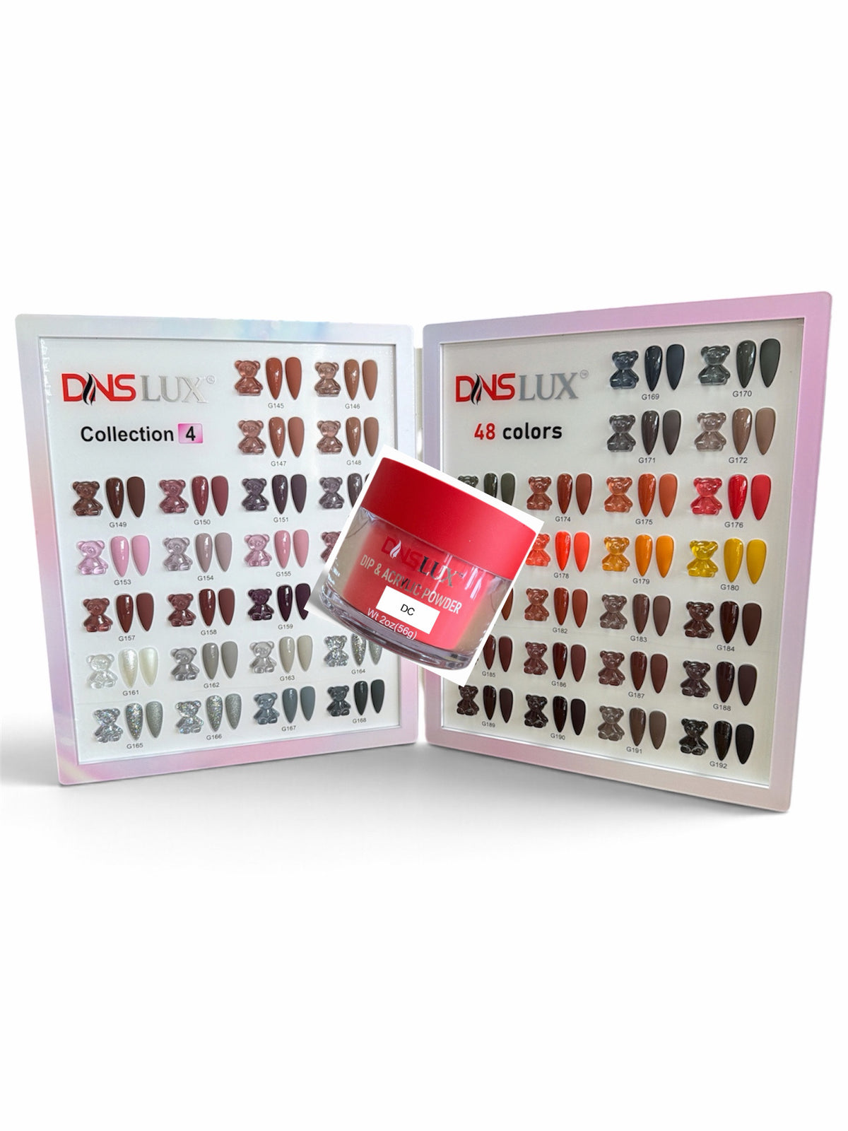 DNS Powder Collection (Acrylic-Dipping). Free 1 Color Book