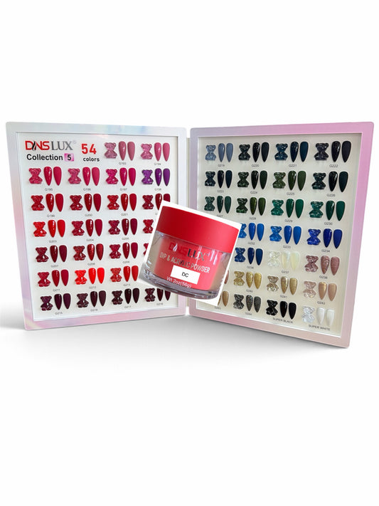 DNS Powder Collection (Acrylic-Dipping). Free 1 Color Book
