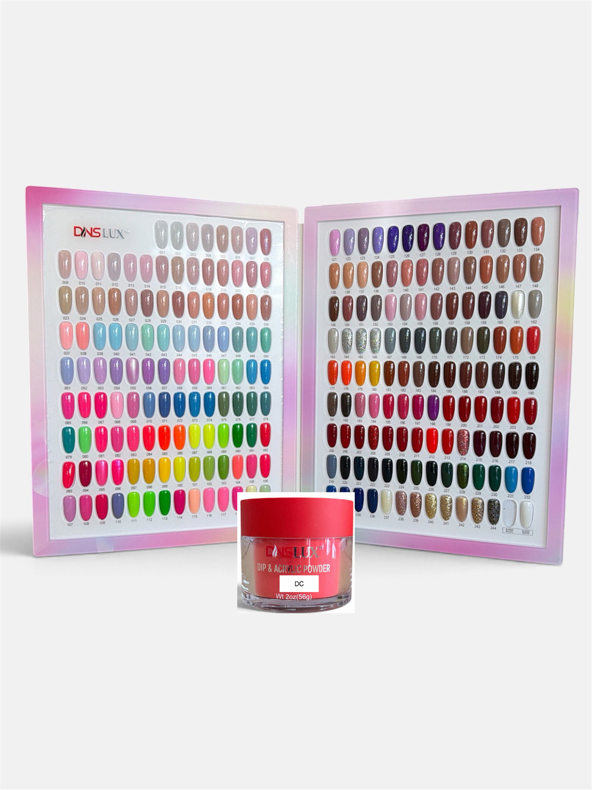 DNS Powder Collection (Acrylic-Dipping). Free 1 Color Book