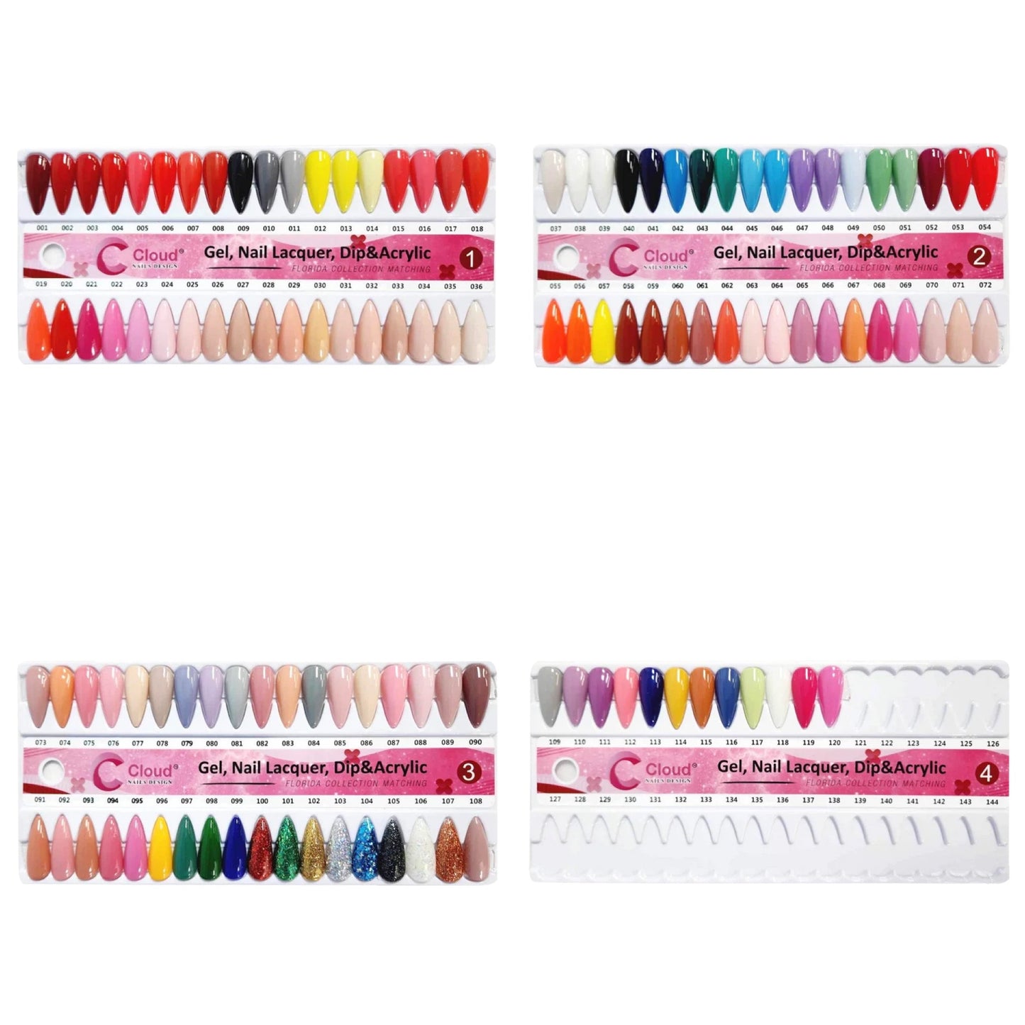 Chisel Cloud 4in1 Collection (120 Colors). Free 1 Color Swatch – DC ...