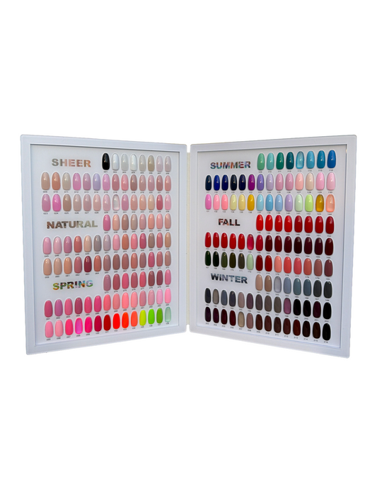 Allure Premium Power 216 Colors. Free 1 Color Chart