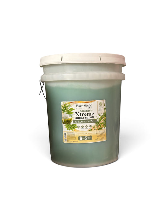 Xtreme Sugar Scrub- GREENTEA- 5 Gallon