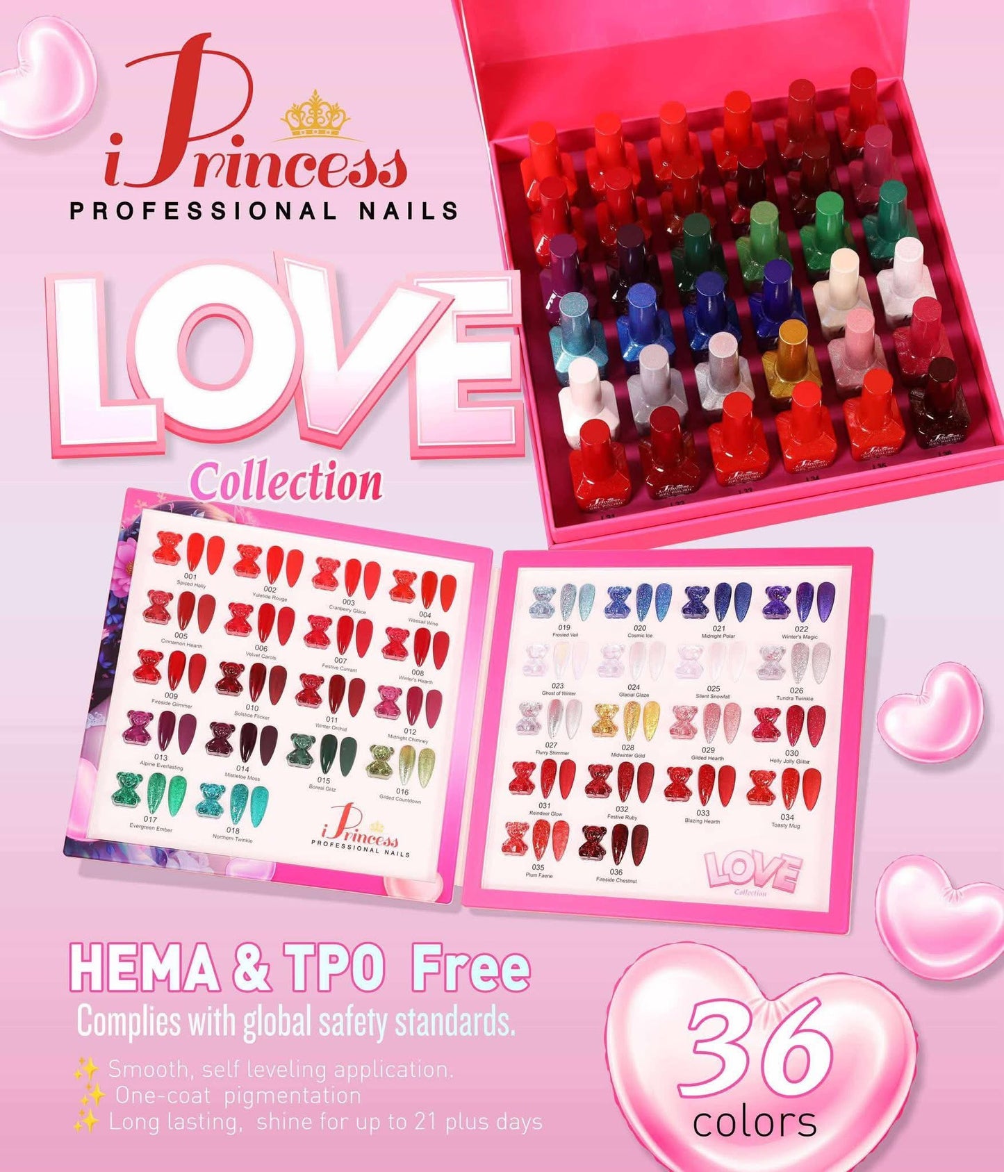 iPrincess Love Collection 36 Colors (Gel only)