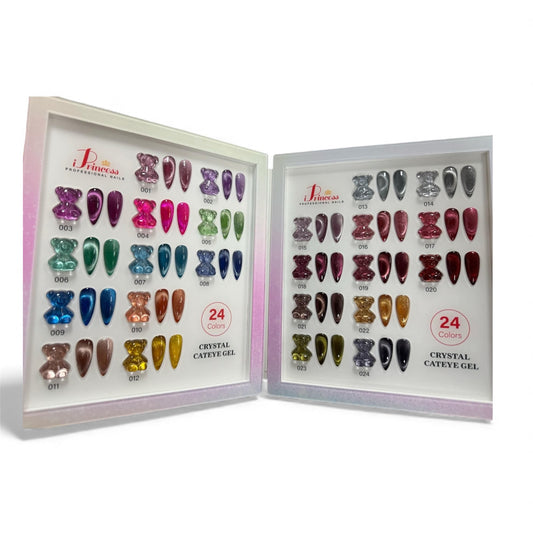 iPrincess Crystal Cat Eye 24 Colors