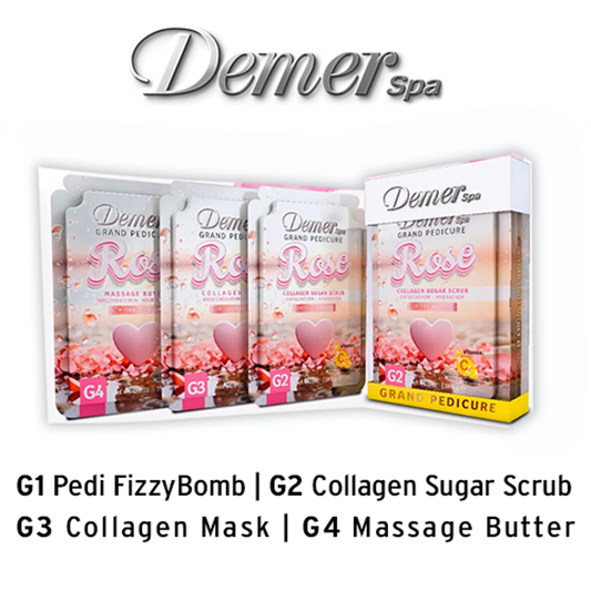 Demer Deluxe Pedicure 4in1-ROSE