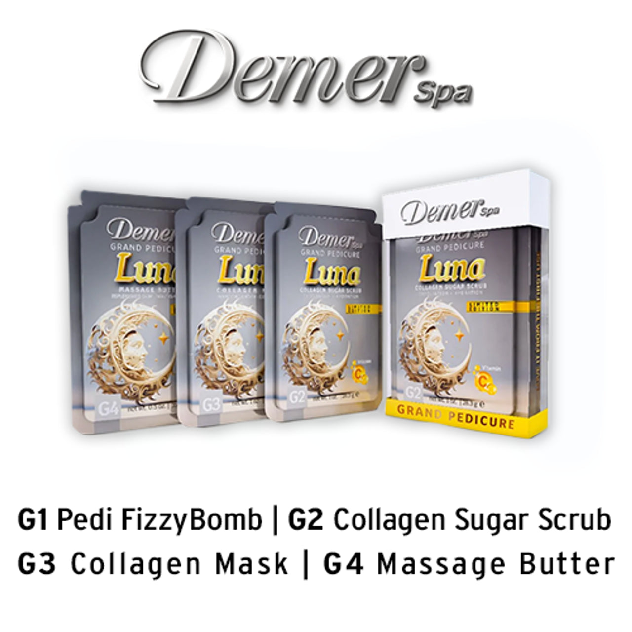 Demer Deluxe Pedicure 4in1-LUNA