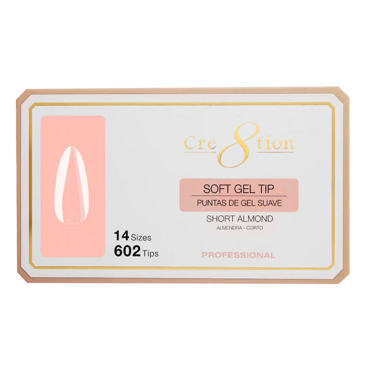 Cre8tion Soft Gel Tip- ALMOND