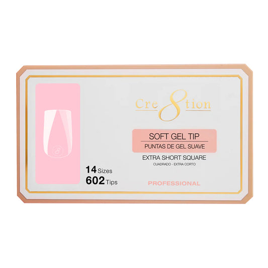 Cre8tion Soft Gel Tip- SQUARE