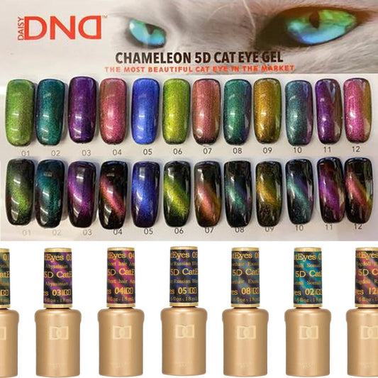 DND 5D Cat Eye. Free 1 sample and 2 magnet