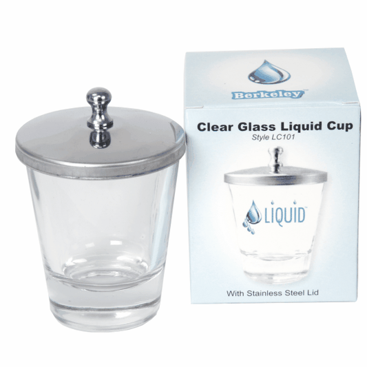 Liquid Cup Clear Glass