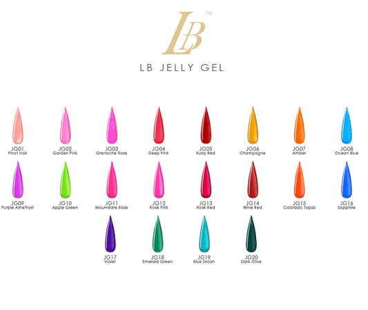 LB Jelly (Gel Only)- 20 colors