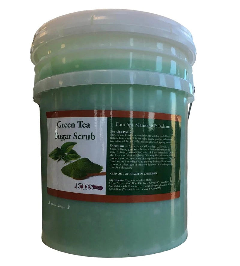 KDS Sugar Scrub-GREENTEA 50lbs